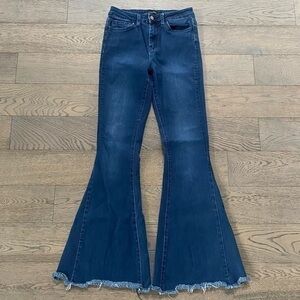 Flying Monkey High Rise Super Flare Jeans